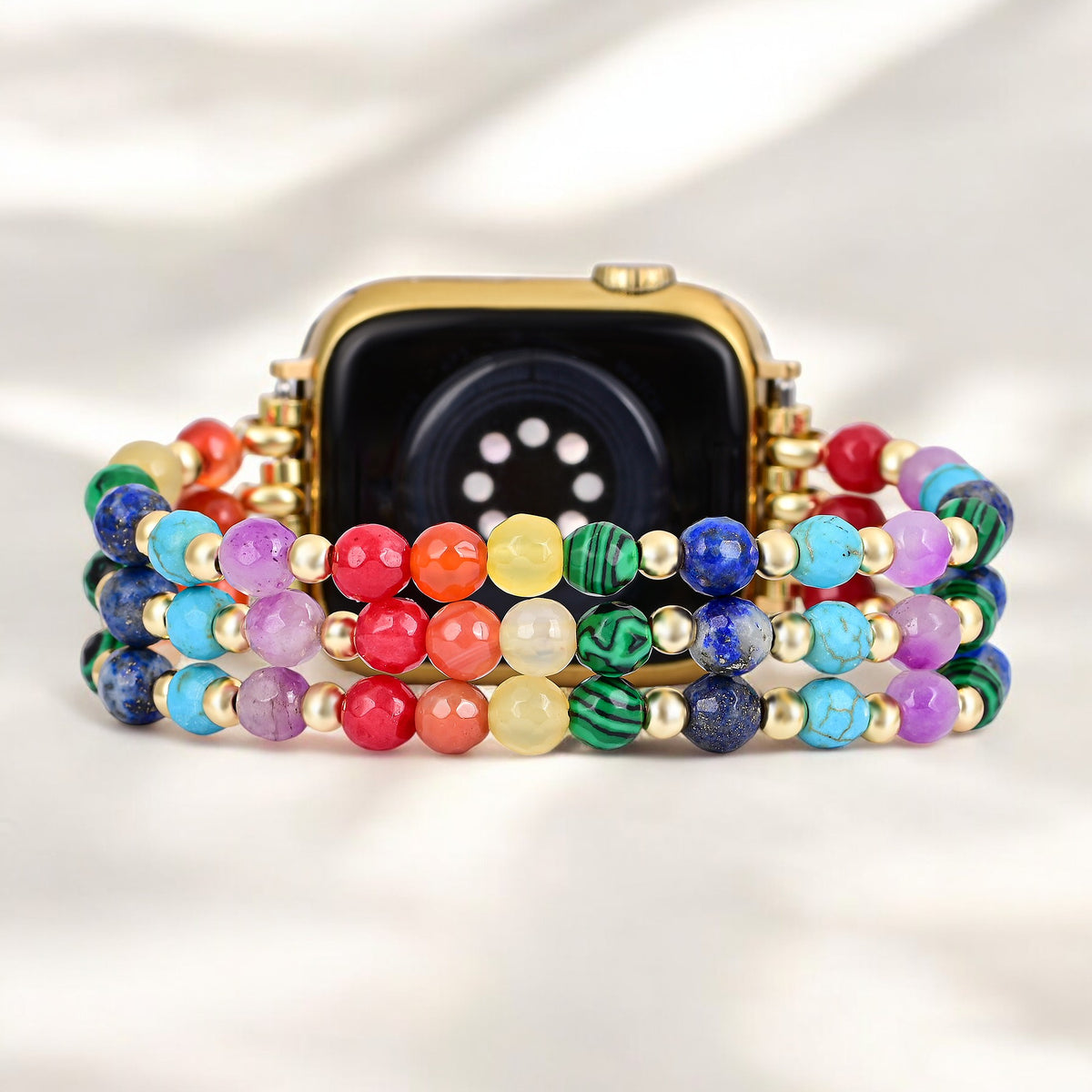 Mystic Pop Stone Stretch Apple Watch Strap